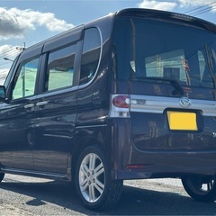 美車　フルセグTV  バックモニター　タイヤバリ山　ターボ　タントカスタムRSの画像