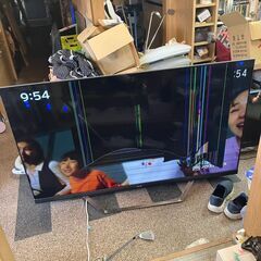 HISENSE 65型 大型液晶テレビ（ジャンク）2020年製の画像