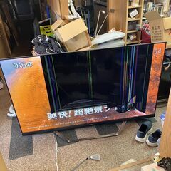 HISENSE 65型 大型液晶テレビ（ジャンク）2020年製の画像