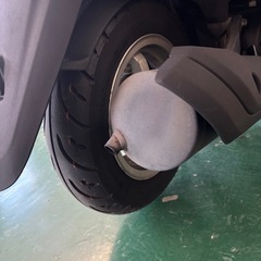 アドレス125 リアボックス付き　現状車の画像