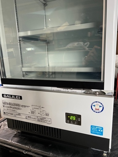 フクシマガリレイ 縦型 リーチイン 冷凍ショーケース 右開き 2023年製 MRS-060FWSR1 276L 単相100V 業務用