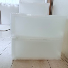 収納ケース、引き出し、チェスト組み合わせ自由の画像