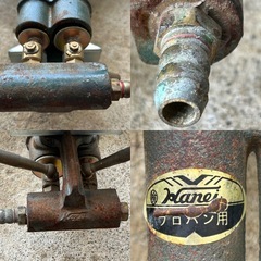 伊藤産業 鋳物コンロ 業務用 ガスコンロ  プロパンガス KP20-2 二重 ★調整器付き、ホース無しの画像