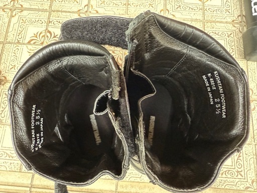 美品　クシタニ　ネオブーツ　25.5cm 新品インナーソール付き