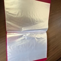 リングファイル　クリアファイル　バインダー　書類整理の画像