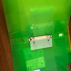 リングファイル　クリアファイル　バインダー　書類整理の画像