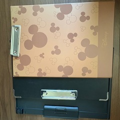 リングファイル　クリアファイル　バインダー　書類整理の画像