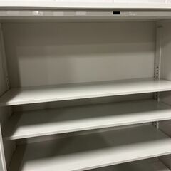東京鋼器 スチール製 5段 キャビネット 書庫 収納庫 鍵付 オフィス 事務用品 幅90cm×奥行40cm×高さ185cm の画像