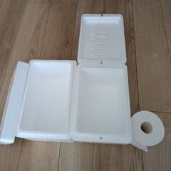 発泡スチロールの箱2個の画像