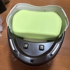 コンビ トイレトレーニング ベビーレーベル 洋式おまるでステップ グレー (おまる:1歳頃~/補助便座+ステップの画像