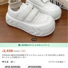 厚底靴の画像