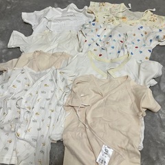オムツS 新生児からのロンパース　肌着　の画像