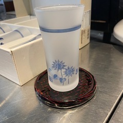 【引き取り限定】中古品　一口グラスセット　風流季楽の画像