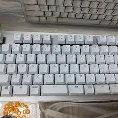【良品】Razer BlackWidow Lite RZ03-0264/メカニカルキーボード/オレンジ軸の画像