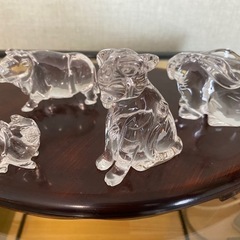 水晶　干支　置物の画像