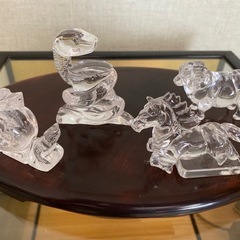 水晶　干支　置物の画像