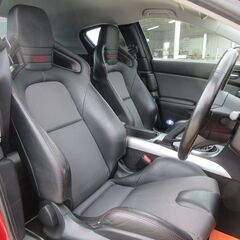 マツダ　ＲＸ－８　タイプＲＳ　後期型　ＢＯＳＥ　純ＨＤＤナビ　ワンセグ　Ｂカメラ　Ｂｌｕｅｔｏｏｔｈ　ＥＴＣ　ＲＥＣＡＲＯシート　雨宮エアロ　アドバンレーシング１８ＡＷ　オートエグゼ車高調　Ｒマジックマフラー　オートライト　ＨＩＤの画像