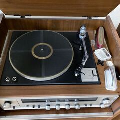 【取引中】SANSUI ステレオシステム / DENON カセットデッキの画像