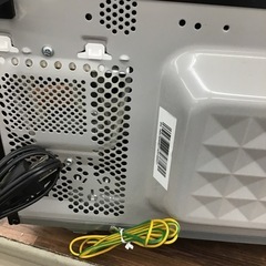 #I-54【ご来店頂ける方限定】アイリスオーヤマのフラット電子レンジですの画像