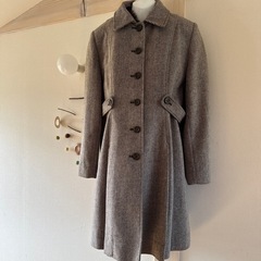 （お取引き中 
ladiesコート🧥ファー付/13号の画像