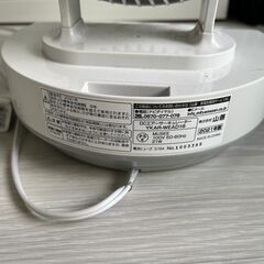 【譲渡者確定】エアーサーキュレーター　リモコン付き扇風機の画像