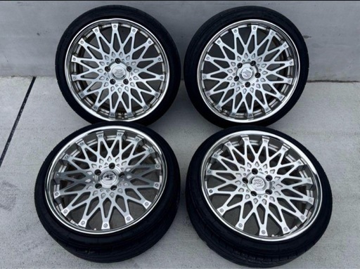 CRIMSON RS CV WIRE 19インチ CRIMSON RS CV WIRE 19インチ 9.0J High ゴールドクリア