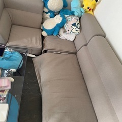 コタツとソファーフルセットの画像