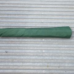 Coleman製木製パラソル中古良品の画像