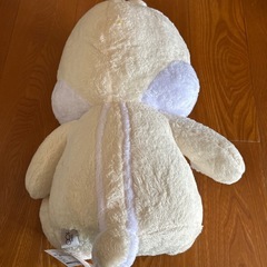 チップ＆デール　【MD】100thプラチナホワイト超BIGぬいぐるみの画像