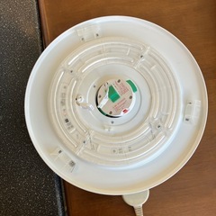 M2509307 IRIS OHYAMA LED シーリングライト PZCE-206D 6畳 省エネ リモコン欠品 通電確認済みキズ汚れ有りの画像