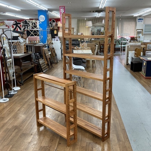 S026 ⭐ 天井突っ張りシェルフラック 高さ175-200cm 幅80cm USED 綺麗 S026 ⭐ 天井突っ張りシェルフラック 高さ175-200cm 幅80cm USED 綺麗
