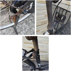 中古自転車 変速無し 26インチ ブロックダイナモ 軽整備済み 防犯登録対応 町田市 相模原市 MM835の画像