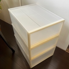 無印良品衣装ケース 3個セットの画像
