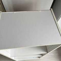 【譲渡者決定】カラーボックス　白の画像