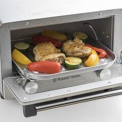 Russell Hobbs オーブントースター 7740Jp ステンレスOven Toaster 高出力 30分タイマー搭載 ラッセルホブス 清掃/動作確認済みの画像