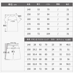 ラッシュガード３点セット 190の画像