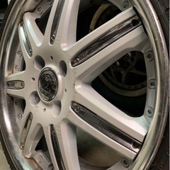 クラブリネア　16インチ　pcd100 4穴　4本タイヤホイールセットの画像