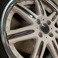 クラブリネア　16インチ　pcd100 4穴　4本タイヤホイールセットの画像