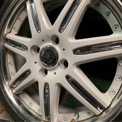 クラブリネア　16インチ　pcd100 4穴　4本タイヤホイールセットの画像