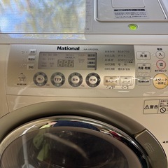 National ドラム式電気洗濯乾燥機 NA-VR1200L 2007年製の画像