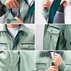 作業服　メンズ　LLサイズ　冬用　防寒　自重堂の画像
