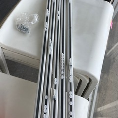 伸縮性　カーテンレール5本セットの画像