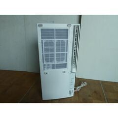 【中古】コロナ 冷暖兼用 窓用エアコン ウインドヒーポンリララ(ReLaLa) CWH-1824 2024年 枠付 冷1.6/1.8kW 暖1.8/2.2kWの画像