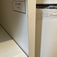 【0円】ニトリ リガーレ食器棚 60cm ホワイト　の画像