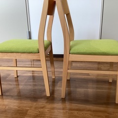 ダイニングチェア2脚セット【町田市再生家具】251798の画像
