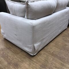★リユースのサカイ幸手店★SJ10574★ジモティ割あり★  2人掛けソファー  W120×D75×H46 クリーニング済み の画像