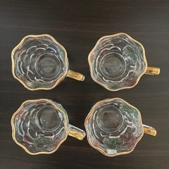 グレースコレクション　ガラスカップ　4客の画像