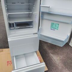 🔴山口市、283L冷蔵庫3ドア¥55800⇒中古¥35000🔴ハイセンス2023年🔴保証付きの画像