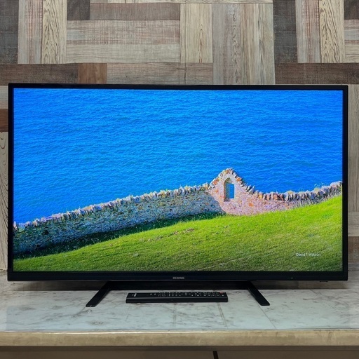 即日受渡❣️アイリスオーヤマ40型液晶テレビWチューナー外付HDD録画可