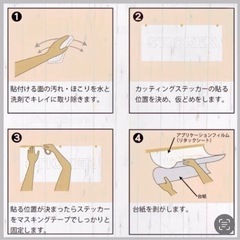 キースヘリング転写ステッカー壁紙インテリアの画像